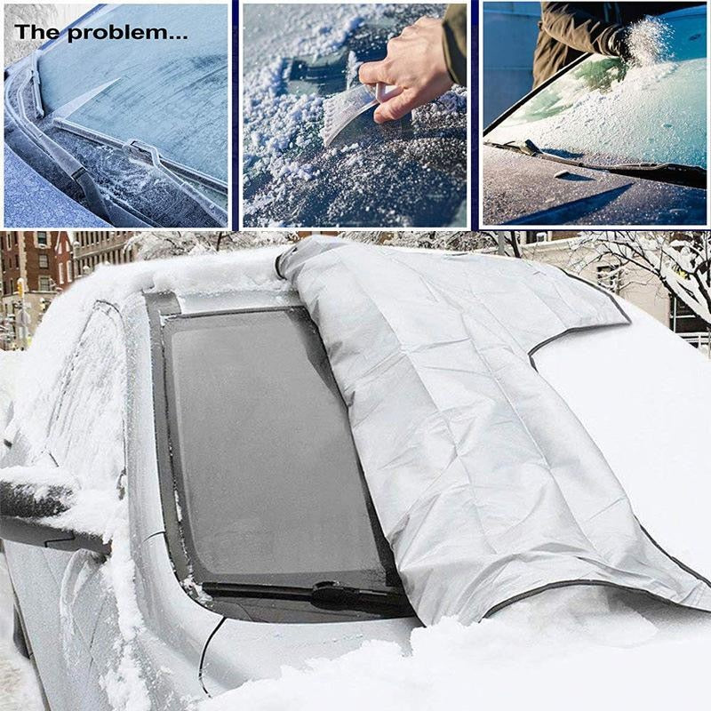 Exquisite Winter-Auto-Windschutzscheibenabdeckung Magnetische Auto